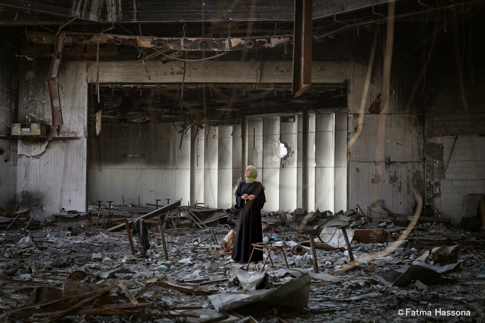 ファトマ・ハッスーナ写真展を開催